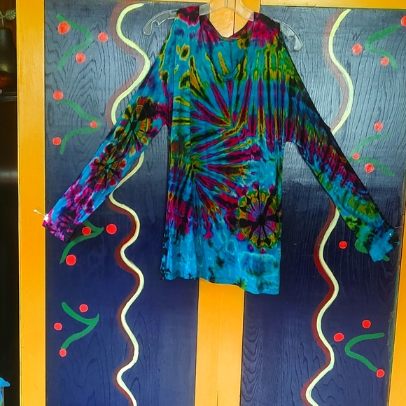 Kathmandu Cold Shoulder long sleeve top - Picture 1 of 4